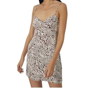 Wilfred Bloom button down satin slip mini dress size S excellent condition